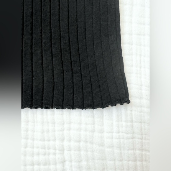 BP. black ribbed 100% cotton tank top -Size XL -Ribbed and 100% cotton! - Picture 3 of 9